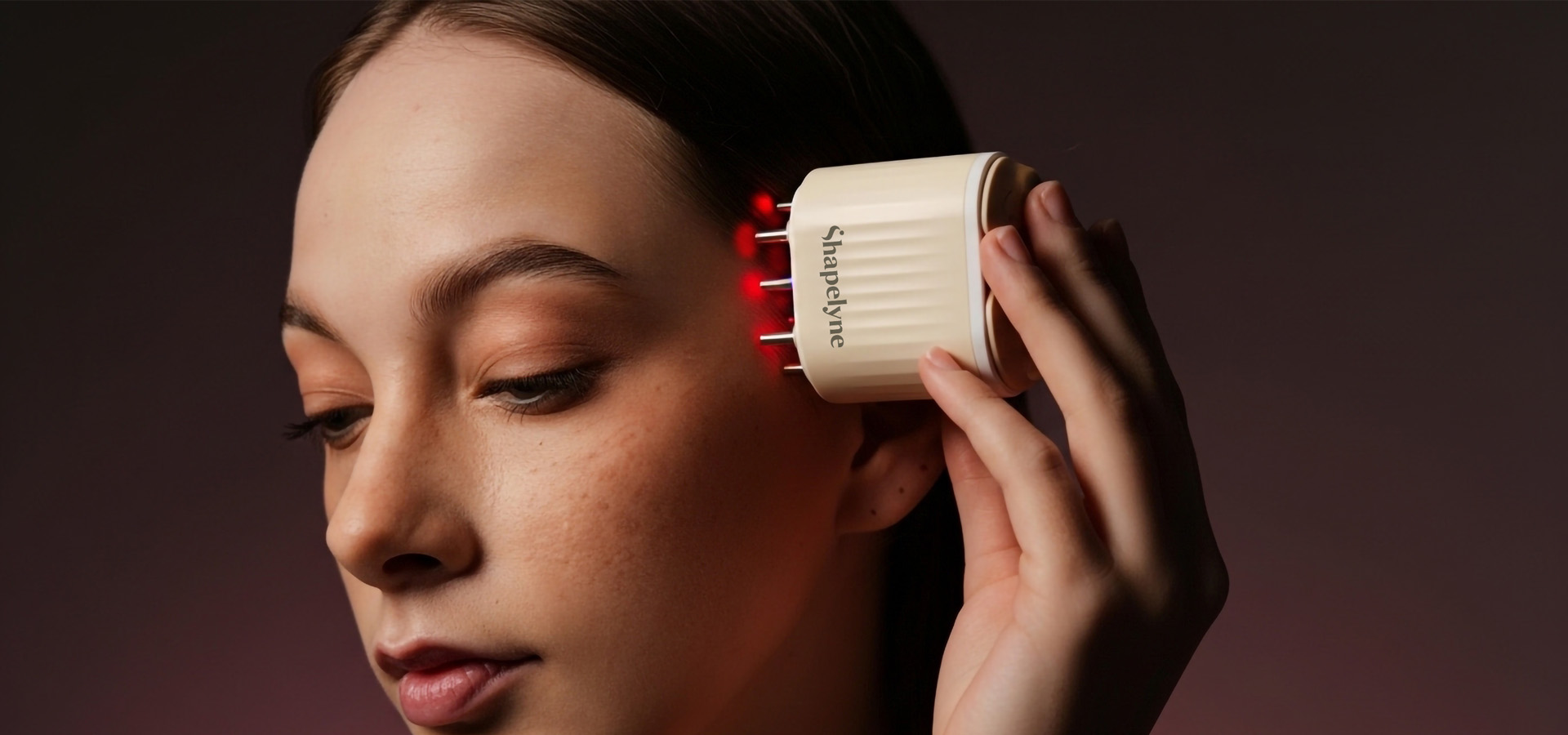Shapelyne Hair Rejuve scalp care device with red light therapy and microcurrent